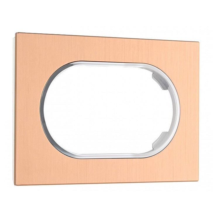 Рамка для двойной розетки arte milano am-502.11 502.11-double.pink